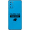 NFL Carolina Panthers Blue Performance Series Galaxy S20 Skin