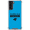NFL Carolina Panthers Blue Performance Series Galaxy S21 5G Clear Case