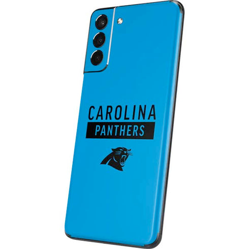 NFL Carolina Panthers Blue Performance Series Galaxy S21 Plus 5G Skin