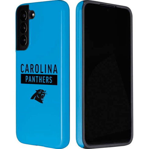 NFL Carolina Panthers Blue Performance Series Galaxy S22 Plus Pro Case