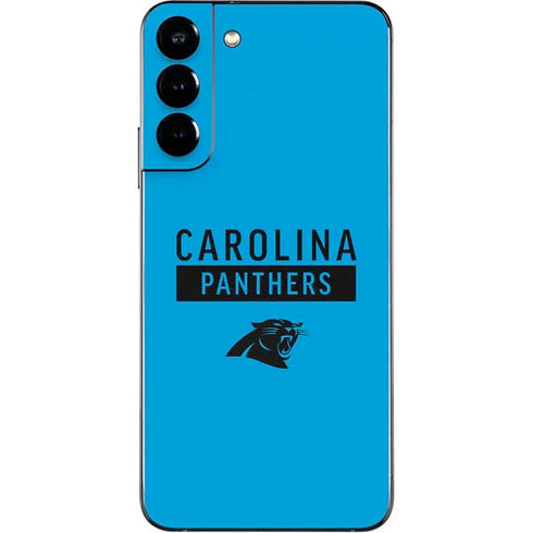 NFL Carolina Panthers Blue Performance Series Galaxy S22 Plus Skin