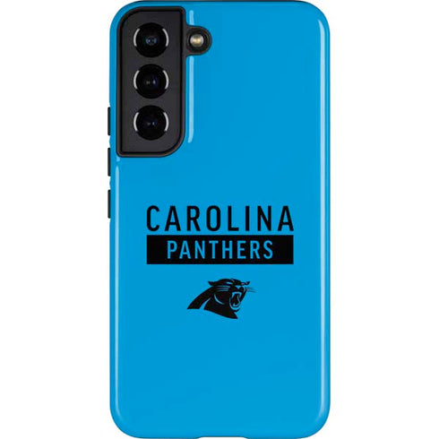NFL Carolina Panthers Blue Performance Series Galaxy S22 Pro Case