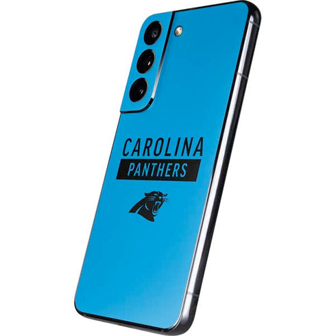 NFL Carolina Panthers Blue Performance Series Galaxy S22 Skin