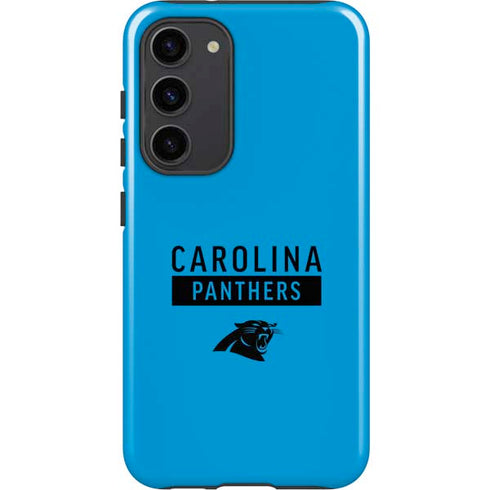NFL Carolina Panthers Blue Performance Series Galaxy S23 Plus Pro Case