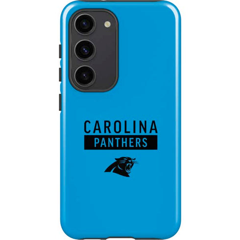 NFL Carolina Panthers Blue Performance Series Galaxy S23 Pro Case