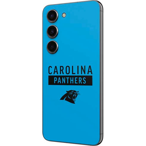 NFL Carolina Panthers Blue Performance Series Galaxy S23 Skin