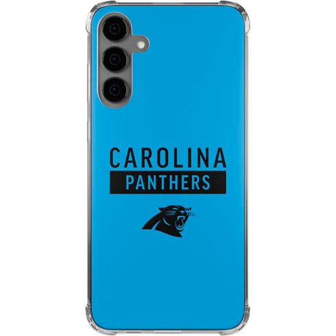 NFL Carolina Panthers Blue Performance Series Galaxy S24 Plus Clear Case