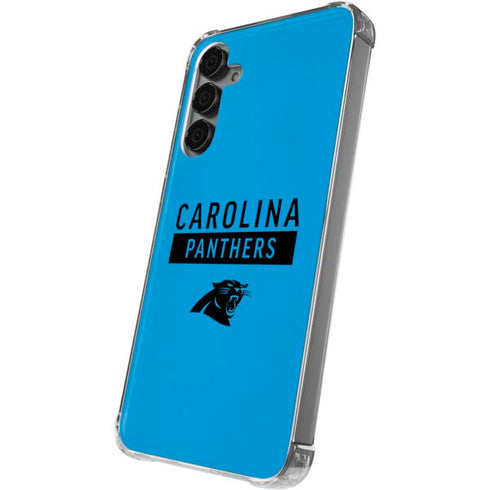 NFL Carolina Panthers Blue Performance Series Galaxy S24 Plus Clear Case