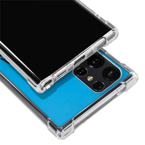 NFL Carolina Panthers Blue Performance Series Galaxy S24 Ultra Clear Case