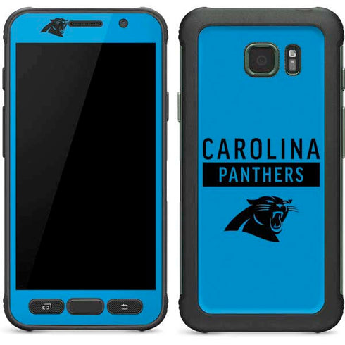 NFL Carolina Panthers Blue Performance Series Galaxy S7 Active Skin
