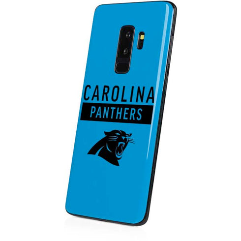 NFL Carolina Panthers Blue Performance Series Galaxy S9 Plus Skin