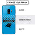 NFL Carolina Panthers Blue Performance Series Galaxy S9 Skin