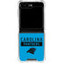NFL Carolina Panthers Blue Performance Series Galaxy Z Flip5 5G Clear Case