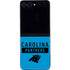 NFL Carolina Panthers Blue Performance Series Galaxy Z Flip5 5G Skin