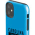 NFL Carolina Panthers Blue Performance Series iPhone 11 Impact Case