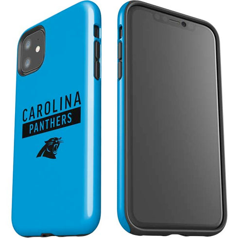 NFL Carolina Panthers Blue Performance Series iPhone 11 Impact Case