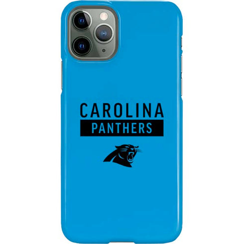 NFL Carolina Panthers Blue Performance Series iPhone 11 Pro Lite Case
