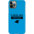 NFL Carolina Panthers Blue Performance Series iPhone 11 Pro Lite Case
