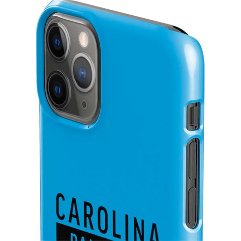 NFL Carolina Panthers Blue Performance Series iPhone 11 Pro Lite Case