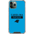 NFL Carolina Panthers Blue Performance Series iPhone 11 Pro Max Clear Case