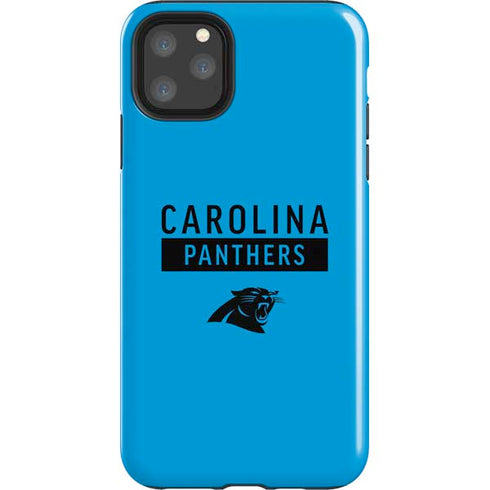 NFL Carolina Panthers Blue Performance Series iPhone 11 Pro Max Impact Case