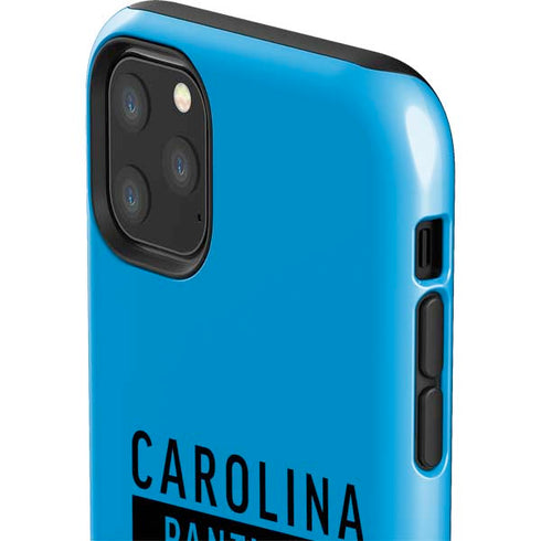 NFL Carolina Panthers Blue Performance Series iPhone 11 Pro Max Impact Case