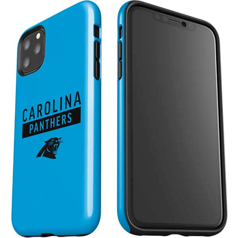 NFL Carolina Panthers Blue Performance Series iPhone 11 Pro Max Impact Case