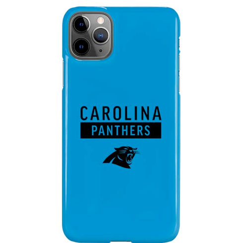 NFL Carolina Panthers Blue Performance Series iPhone 11 Pro Max Lite Case