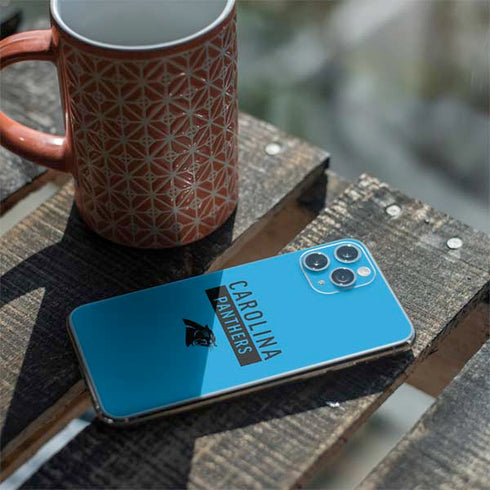NFL Carolina Panthers Blue Performance Series iPhone 11 Pro Skin