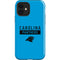 NFL Carolina Panthers Blue Performance Series iPhone 12 Impact Case