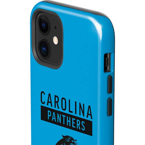 NFL Carolina Panthers Blue Performance Series iPhone 12 Impact Case
