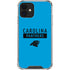 NFL Carolina Panthers Blue Performance Series iPhone 12 Mini Clear Case
