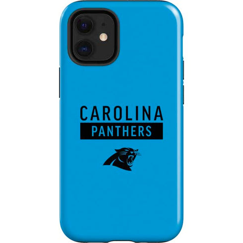 NFL Carolina Panthers Blue Performance Series iPhone 12 Mini Impact Case