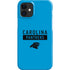 NFL Carolina Panthers Blue Performance Series iPhone 12 Mini Lite Case