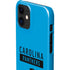 NFL Carolina Panthers Blue Performance Series iPhone 12 Mini Lite Case