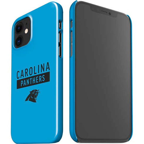 NFL Carolina Panthers Blue Performance Series iPhone 12 Mini Lite Case