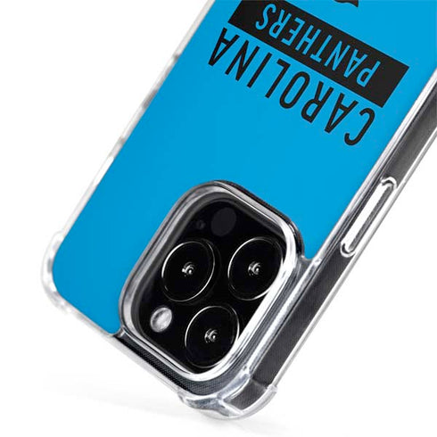 NFL Carolina Panthers Blue Performance Series iPhone 13 Pro MagSafe Case