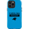 NFL Carolina Panthers Blue Performance Series iPhone 13 Pro Max Impact Case