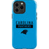 NFL Carolina Panthers Blue Performance Series iPhone 13 Pro Max Impact Case