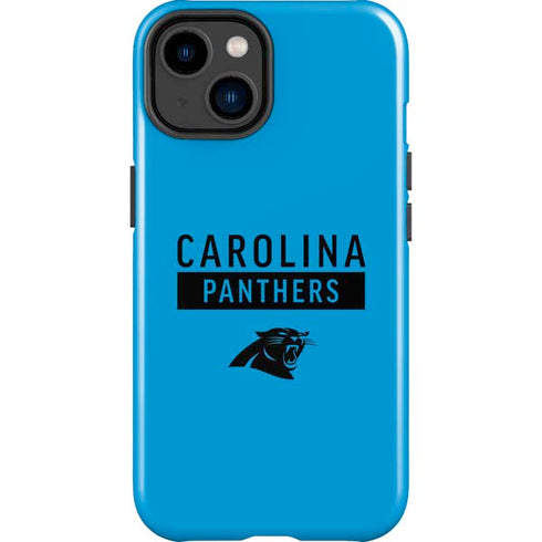 NFL Carolina Panthers Blue Performance Series iPhone 15 Plus Impact Case