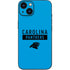 NFL Carolina Panthers Blue Performance Series iPhone 15 Plus Skin