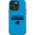 NFL Carolina Panthers Blue Performance Series iPhone 15 Pro Impact Case