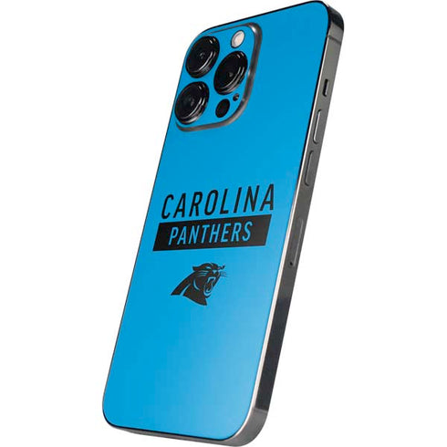 NFL Carolina Panthers Blue Performance Series iPhone 14 Pro Max Skin