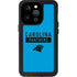 NFL Carolina Panthers Blue Performance Series iPhone 14 Pro Waterproof Case