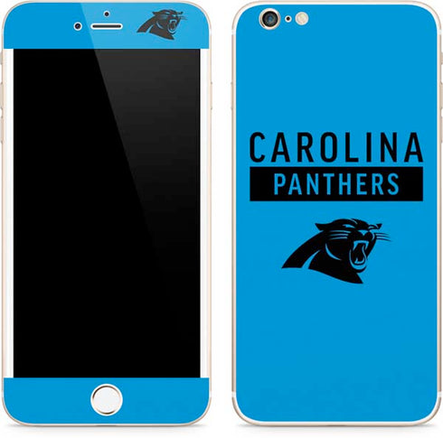 NFL Carolina Panthers Blue Performance Series iPhone 6/6s Plus Skin