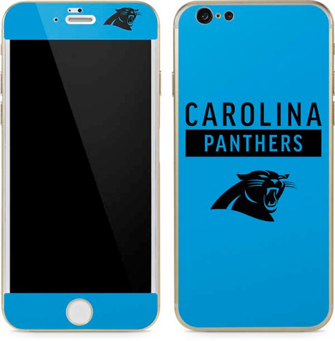 NFL Carolina Panthers Blue Performance Series iPhone 6/6s Skin