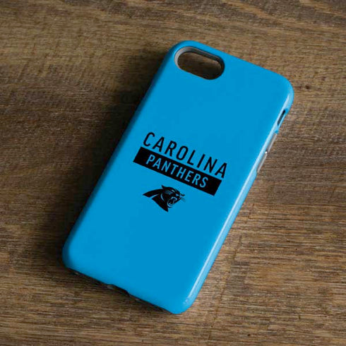 NFL Carolina Panthers Blue Performance Series iPhone 8 Pro Case
