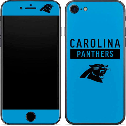 NFL Carolina Panthers Blue Performance Series iPhone SE (2nd & 3rd Gen) Skin