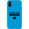 NFL Carolina Panthers Blue Performance Series iPhone X Pro Case