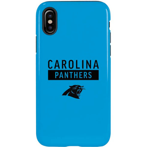 NFL Carolina Panthers Blue Performance Series iPhone XS Pro Case